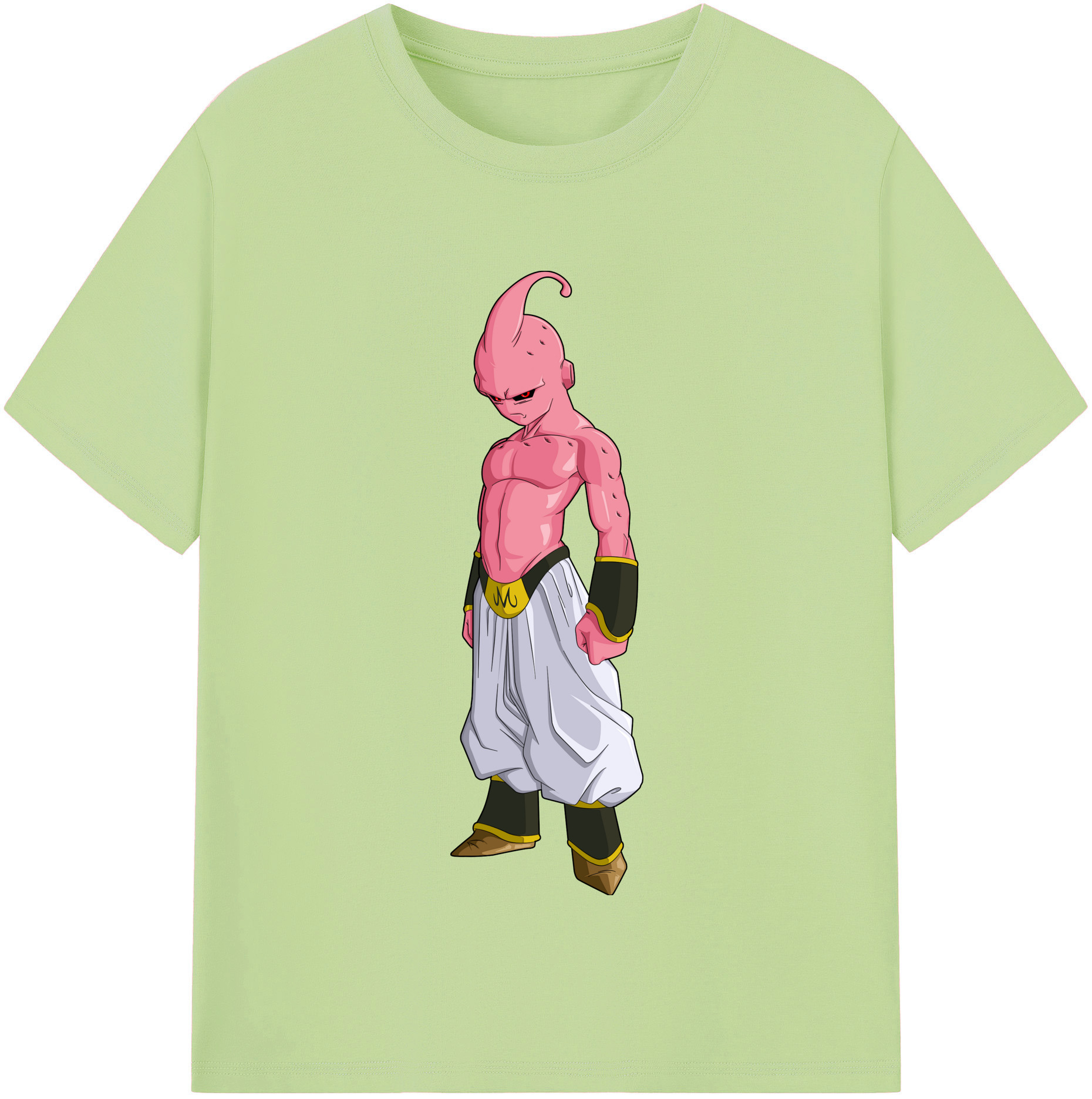 （画像用） ドラゴンボール 魔人ブウ DRAGON BALL Majin Buu 綿100％半袖Tシャツ（フロントプリント）